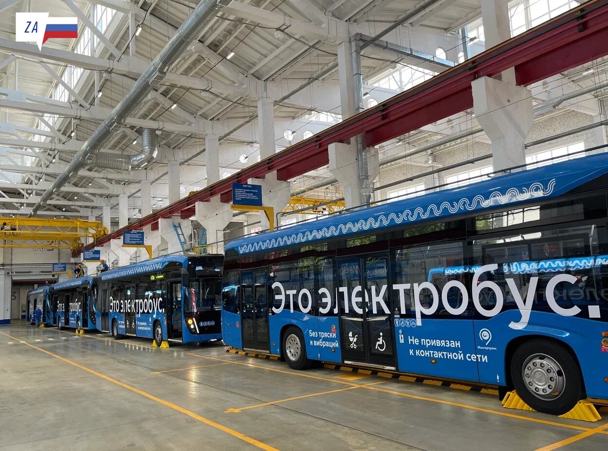 «КАМАЗ» поставит в Москву обновлённые электробусы