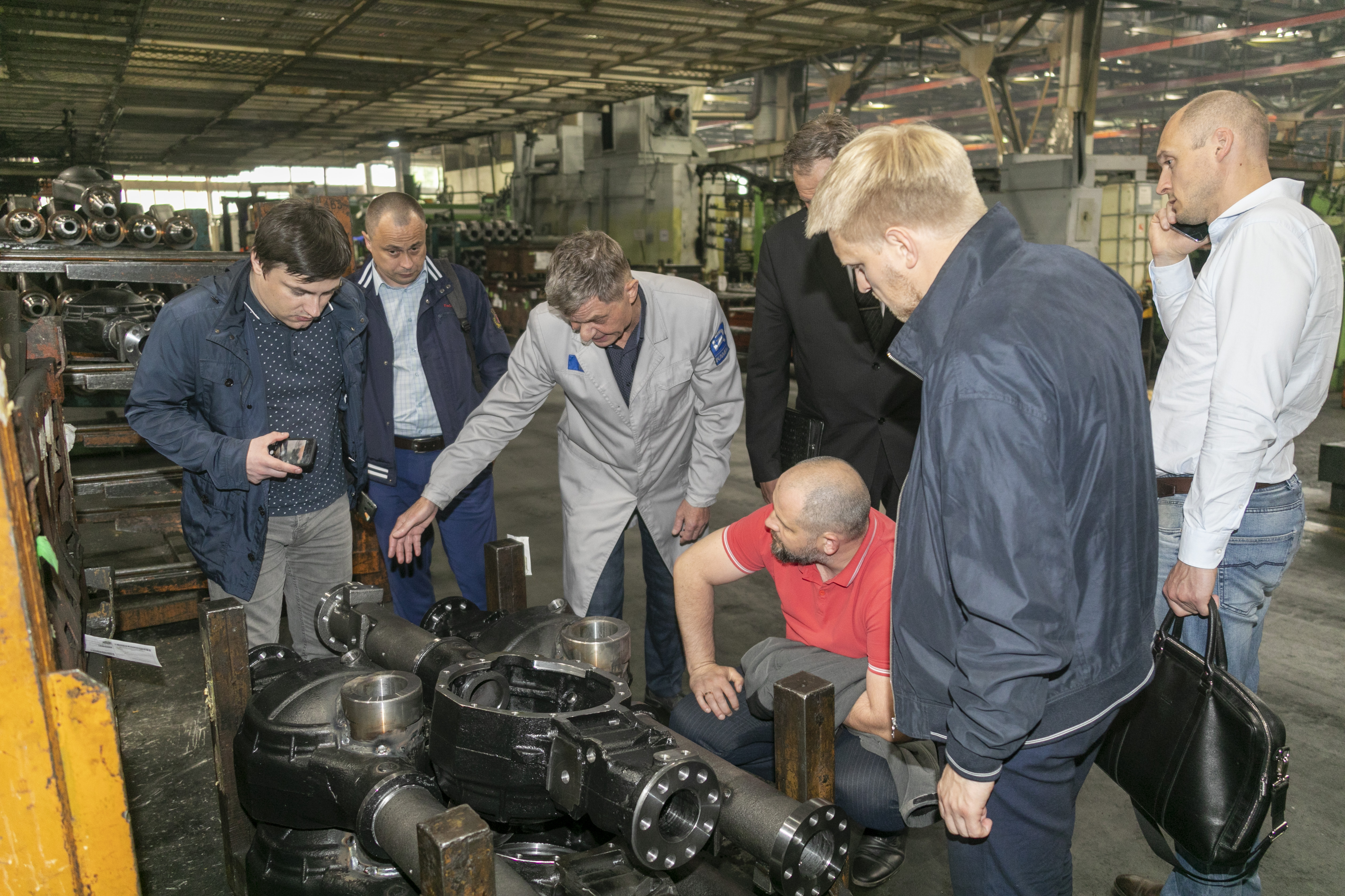 Представители Петербургского тракторного завода посетили «КАМАЗ»
