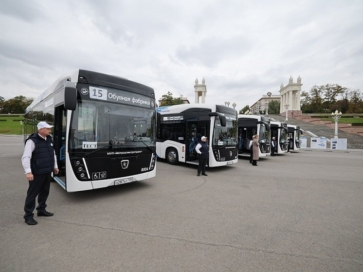 «КАМАЗ» поставил крупную партию электробусов в Волгоград